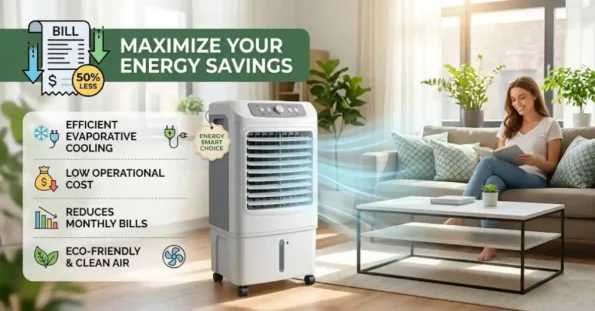 Air coolers help to save electricity